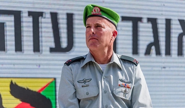  قائد فرقة غزة في الجيش الإسرائيلي العميد آفي روزنفيلد